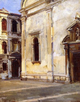 John Singer Sargent Painting - Santa María del Carmelo y Scuola Grande dei Carmini John Singer Sargent